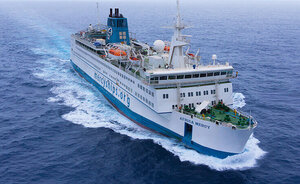 Die „Africa Mercy“, Spitalschiff der Hilfsorganisation „Mercy Ships“.