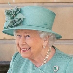 Königin Elizabeth II. bei einer Begrüssungszeremonie 2019 in Buckingham.