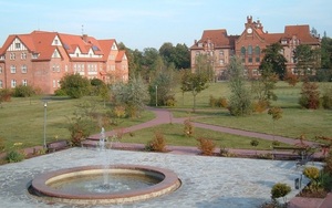 Der Campus der Theologischen Hochschule Friedensau.