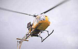 Der vermisste Helikopter des adventistischen medizinischen Flugdienstes in den Philippinen (PAMAS).