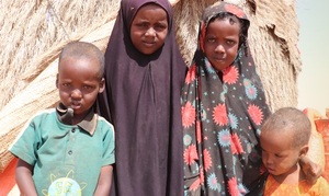 Besonders Kinder sind von der drohenden Hungersnot durch die Dürre in Ostafrika betroffen.