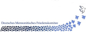 Logo der DMFK – Deutsches mennonitisches Friedenskomittee.