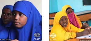 Schulkinder in Somalia profitieren von dem Engagement von ADRA für das Bildungswesen.