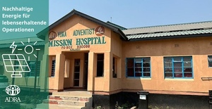 Adventist Mission Hospital in Yuka, 800 km westlich von Sambias Hauptstadt Lusaka.