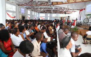 Galaad Kirche der Siebenten-Tags-Adventisten in Diquini, Carrefour in Port-au-Prince, Haiti. 