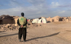 ADRA unterstützt weltweit Menschen in Not wie hier nach dem Erdbeben in Afghanistan im Herbst 2023.