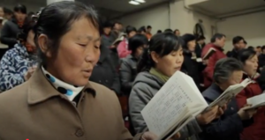 Adventistische Kirchgemeinde Beiguan in Shenyang/China, mit 7.000 Kirchenmitgliedern. (2015) 