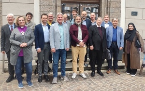 Tagungsteilnehmende an der Katholisch-Theologischen Fakultät Innsbruck.