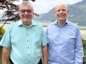 Roland Kübler (links) und Christian Stroeck (rechts)